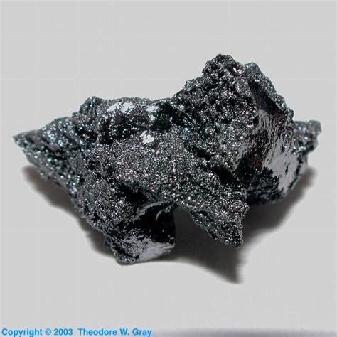 Very Odd Lump, a sample of the element Boron in the Periodic Table