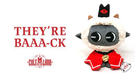 Cult Of The Lamb Cult Of The Lamb Plushies And Merch Back In Stock