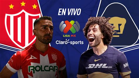 Necaxa Vs Pumas EN VIVO La Liga MX 2023 Resultados Y Goles Del Partido