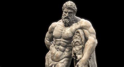 Sculpture Of Farnese Hercules 3D Model 159 Ztl Fbx Obj Max Free3D