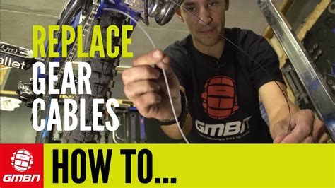 How To Replace Gear Cables Mountain Bike Maintenance Youtube