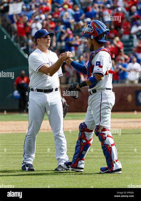 Arlington Texas USA 17th May 2015 Texas Rangers Relief Pitcher