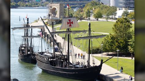 Columbus’ replica ships sail up Tennessee River into Knoxville | WATE 6 ...