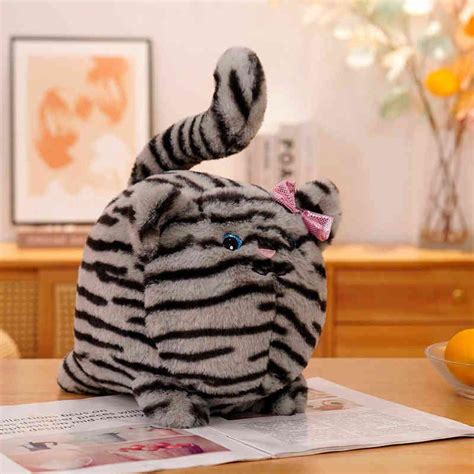 2230cm Super Cute Fat Round Cat Animals Cuddle Kawaii Stuffed Cat Doll