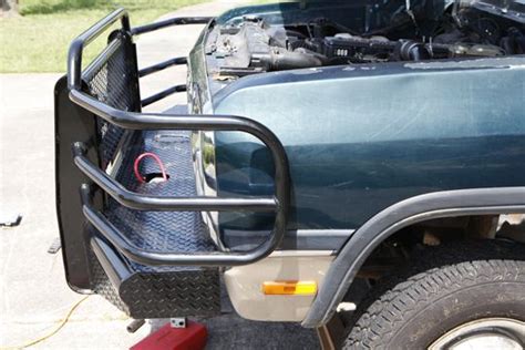 1993 Dodge Ram W250 First Gen Cummins Brush Bumper Dodge Pinterest