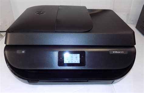 Hp Officejet 5255 All In One Printer Scanner Wireless Copier Tested Ebay