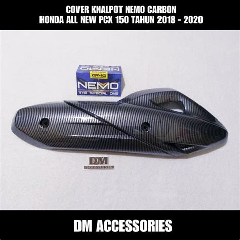 Jual Cover Knalpot Nemo Carbon All New Pcx Tahun Di