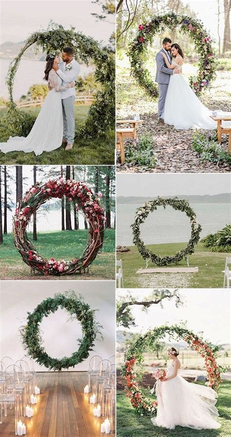 2021 Decor Trends Diy Ideas For Rustic Wedding Arch Arco Para