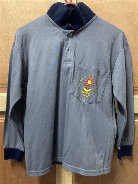 T Shirt Baju Pengakap PPM Scout Tshirt Grey School Sekolah Unit