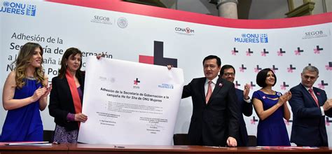 Acto De Adhesión De La Segob A La Campaña Nosotrosporellas Heforshe