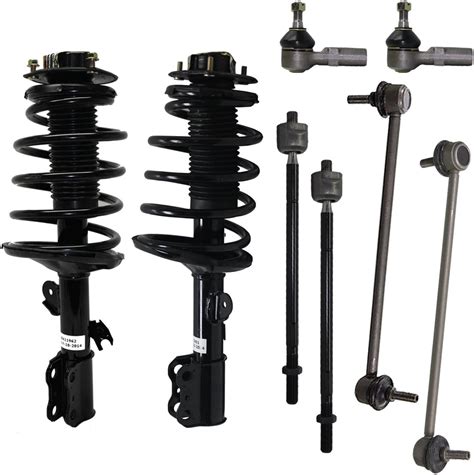 Detroit Axle 8pc Front Struts Kit For Toyota 1998 1999