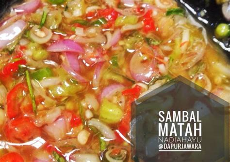 Resep Sambal Matah Khas Bali Oleh Nadia Hayu Cookpad