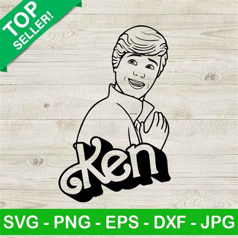 Ken SVG, Barbie Ken SVG PNG, Barbie Movie SVG, Ken Barbie Doll SVG PNG ...