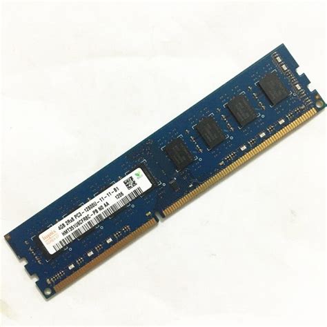 Hynix Ddr3 Ram 4gb 1600mhz 4GB 2RX8 PC3 12800U 11 11 B1 DDR3 4GB 1600