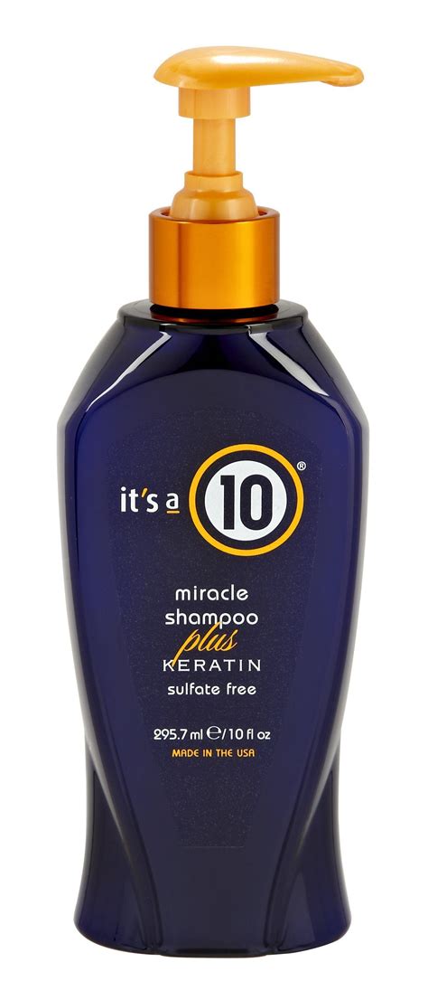 Its A 10 Miracle Shampoo Plus Keratin 10oz Keratin Shampoo Hydrating