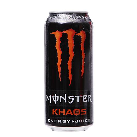 MONSTER KHAOS ENERGY AND JUICE DRINK