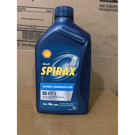 Jual OLI SHELL SPIRAX S5 ATF X MULTI VEHICLE GALON 1 LITER Shopee