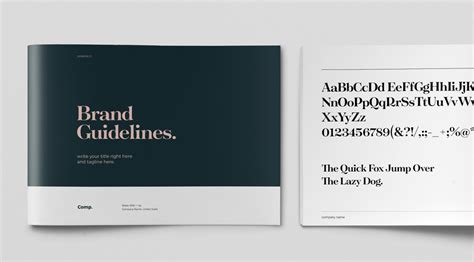 Brand Guidelines Template Indesign Lay Out The Important Details Of