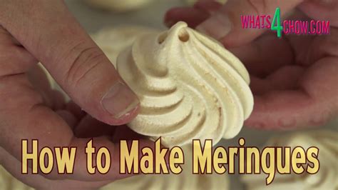 How To Make Meringues Perfect Meringues Crispy Outside Soft Inside