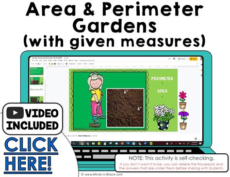 Google Slides Area And Perimeter With Given Side Measures Minds