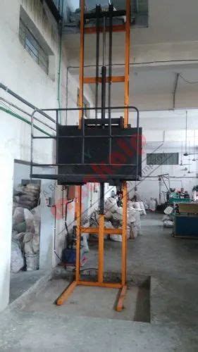 Yellow Brown Mild Steel Hydraulic Lifting Equipment For Industrial