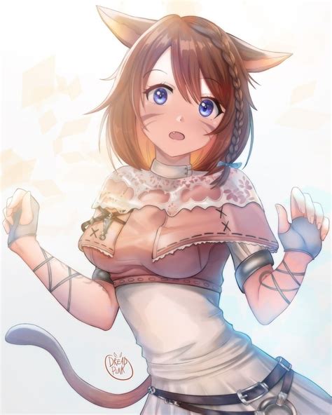 Artstation Cute Anime Cat Girl