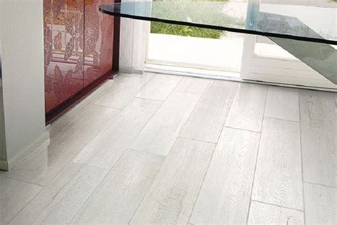 Woodland White Timber Porcelain Tile Floor Wood Effect Tiles Wood