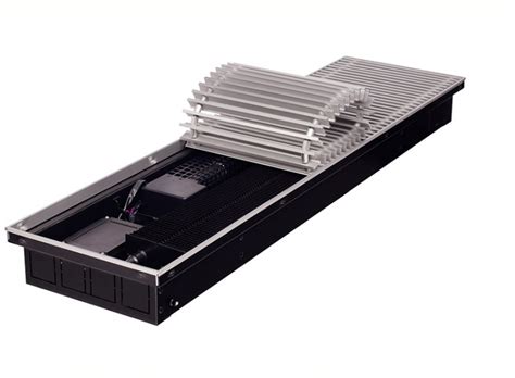 Батарея в пол Gekon Vent с принудительной конвекцией | Konvektors.ru