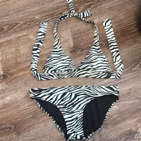 Zebra Print Bikini Gem