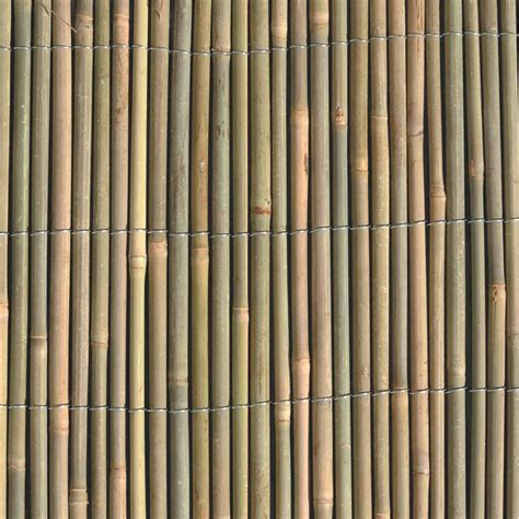 Garden Trend 1 X 3m Round Bamboo Screen Fencing Bunnings Warehouse