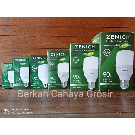 Jual Zenich Lampu Led Kapsul W W W W Zenich Green Murah Terang