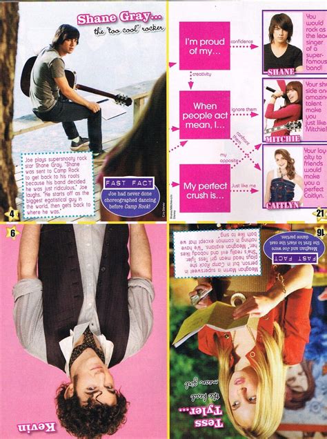 Love Health NICK KEVIN JOE JONAS BROTHERS CAMP ROCK MINI MAG