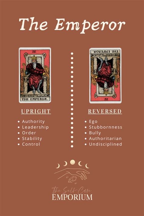 The Emperor Card Meaning Tarot Card Meaning The Self Care Emporium