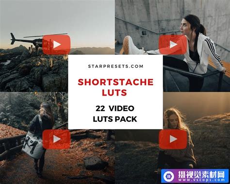 油管大神shortstache22个旅拍视频调色psaeprfcpx 达芬奇调色luts 摄视觉