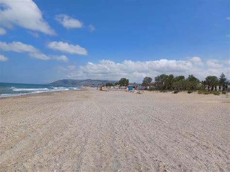 Kavros Beach A Long Sandy Beach Near Georgioupolis Crete