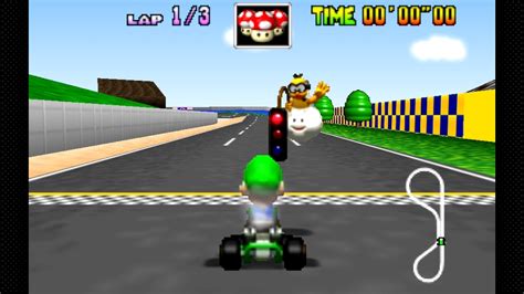 Guides - Mario Kart 64 Luigi Raceway Staff Ghost Guide | Mario Kart ...