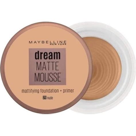 Gemey Maybelline Fond De Teint Mousse Dream Matte Mousse Nude