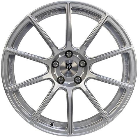 Mb Design Mf1 Alloy Wheels 4x 8 5jx19 Et40 5x114 3 Sil Fits Model 3 Ebay