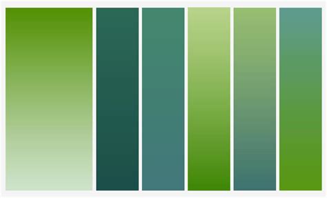 Set Of Fresh Green Gradients Background 14304226 Vector Art At Vecteezy