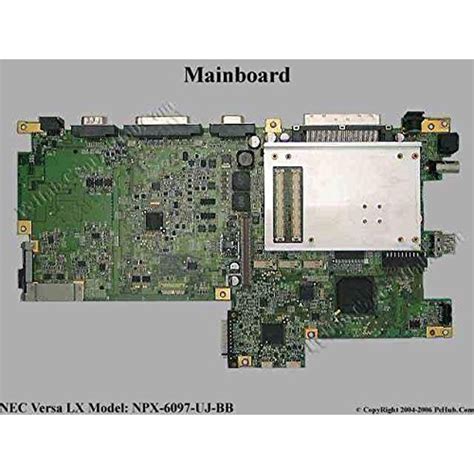 Nec 136 533682 001 System Board Versa Lx Nec Versa Lx Npx 6097 Uj Bb