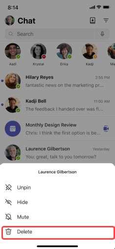 Supprimer Un Fil De Conversation Dans Microsoft Teams Support Microsoft