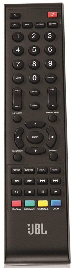 JBL BD100 BD300 TV Control Mini TV Remote Control Duplicate