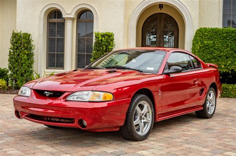 Mile Ford Mustang Svt Cobra For Sale On Bat Auctions Sold