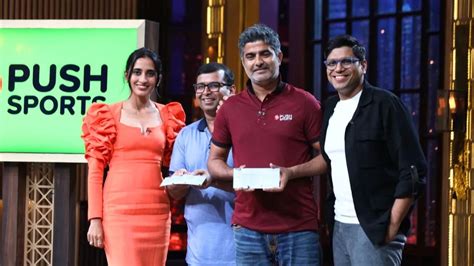 Push Sports Secures Investment Deal On Shark Tank India Aims To