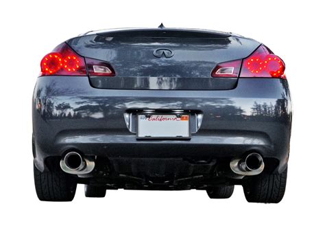 2009 13 Infiniti G37 Sedan Stainless Cat Back Exhaust