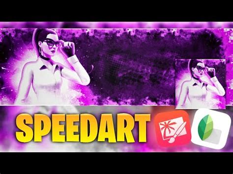 Fortnite Header Speedart Tutorial Pixelmator Mobile GFX YouTube