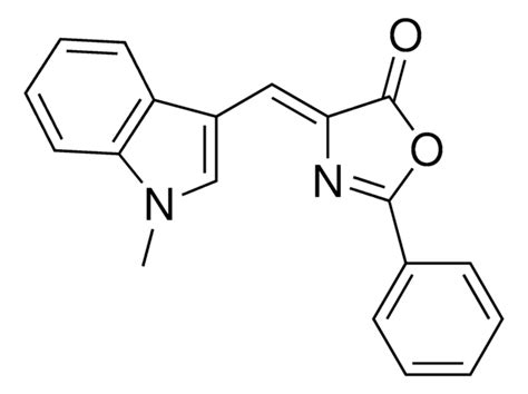 4Z 4 1 Methyl 1H Indol 3 Yl Methylene 2 Phenyl 1 3 Oxazol 5 4H