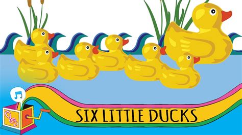 Ducks clipart six little ducks, Ducks six little ducks Transparent FREE ...