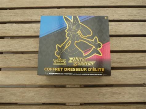 Lot De Cartes Pok Mon Neuves Fran Aises Coffret Dresseur D Elite