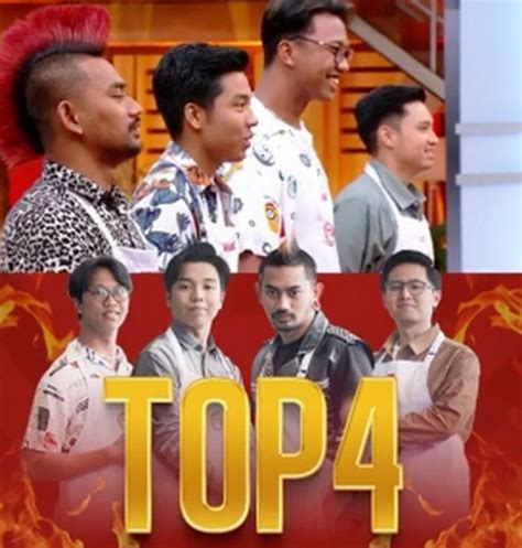 Profil Lengkap Top 4 MasterChef Indonesia Season 10, Ada Ami, Syahril ...